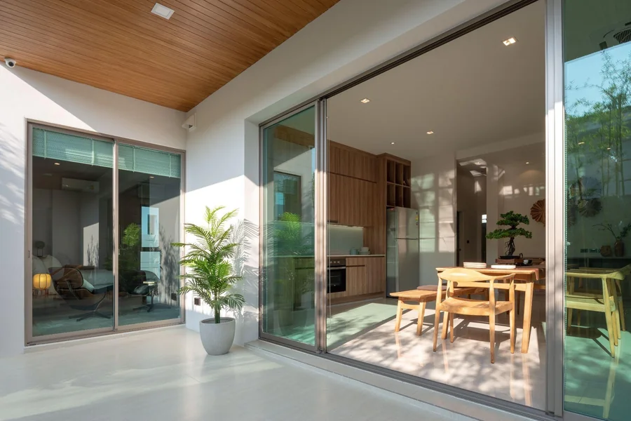 Aluminium Door Design - Tostem India