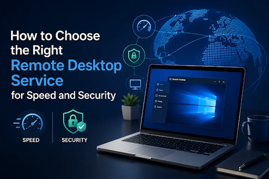 How to Choose the Right Remote Desktop Service for Speed and Security